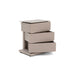 Ladekast JOEY 3 Staal Silky Taupe 37x26x45cm Spinder Design-Ladenkasten-Spinder