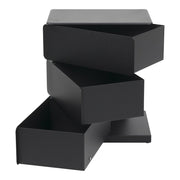 Ladekast JOEY 3 Staal Zwart 37x26x45cm Spinder Design-Ladenkasten-Spinder