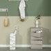 Ladekast JOEY 5 Staal Silky Taupe 37x26x72.5cm Spinder Design-Ladekasten-Spinder