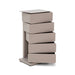 Ladekast JOEY 5 Staal Silky Taupe 37x26x72.5cm Spinder Design-Ladenkasten-Spinder