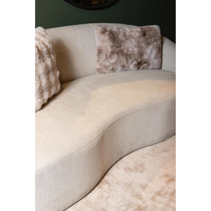 Lamp Bohne Polyester Crème 102x171 cm-Vloerlampen-PTMD