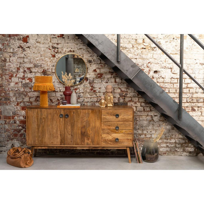 Lamp Bruin Mdf 40 cm Closet Lora-Lichtbronnen-J-Line