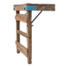 Lamp Bruin Recycled hout 58 cm-Tafellampen-J-Line