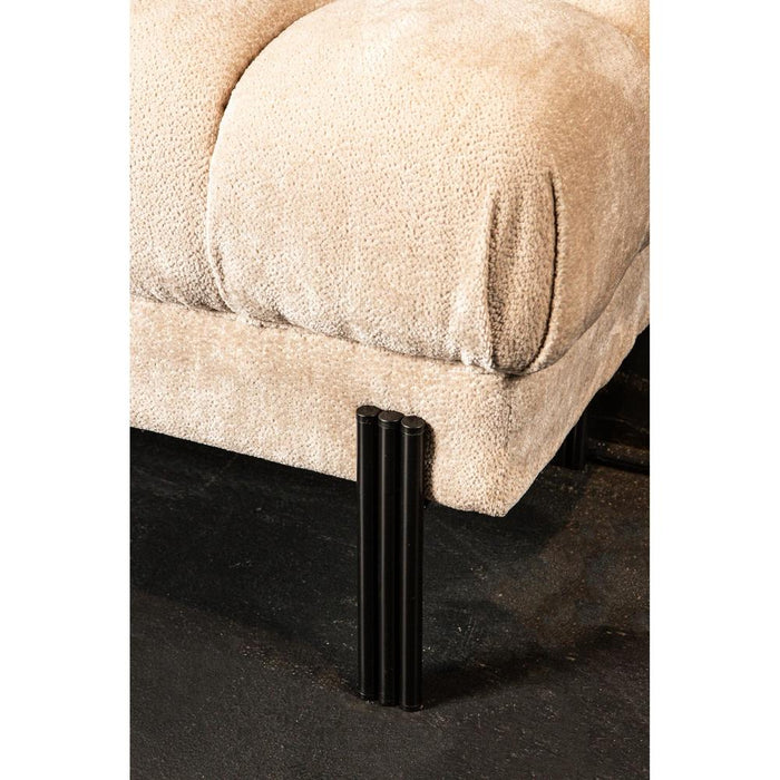 Lamp Melbourne Polyester Beige Lichtbronnen-Tafellampen-PTMD