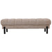 Lamp Melbourne Polyester Beige Lichtbronnen-Tafellampen-PTMD