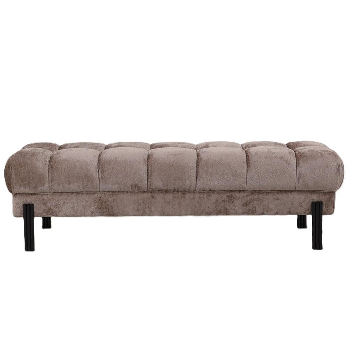 Lamp Melbourne Polyester Beige Zandbeige-Tafellampen-PTMD