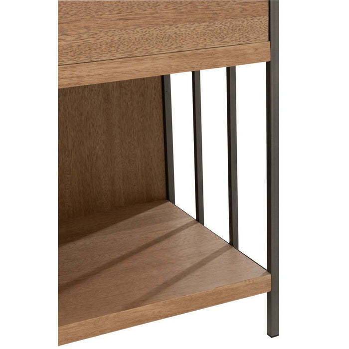 Lamp Naturel Ash hout 40 cm-Tafellampen-J-Line