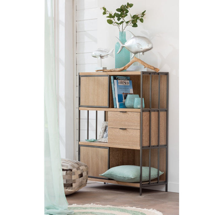 Lamp Naturel Ash hout 40 cm-Tafellampen-J-Line