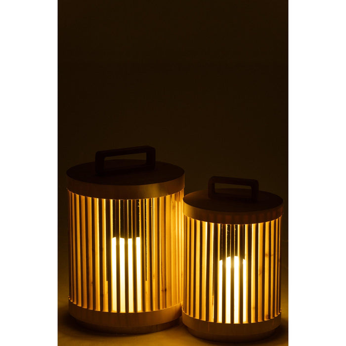 Lamp Naturel Led light 24 cm-Tafellampen-J-Line