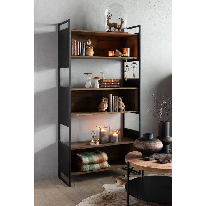 Lamp Naturel Recycled hout S 40 cm-Lichtbronnen-J-Line