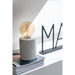 Lamp Transparant Aluminium 8 cm-Lichtbronnen-J-Line