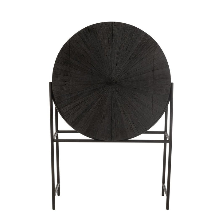 Lamp Zwart Metaal 38 cm Cabinet Bar-Lichtbronnen-J-Line