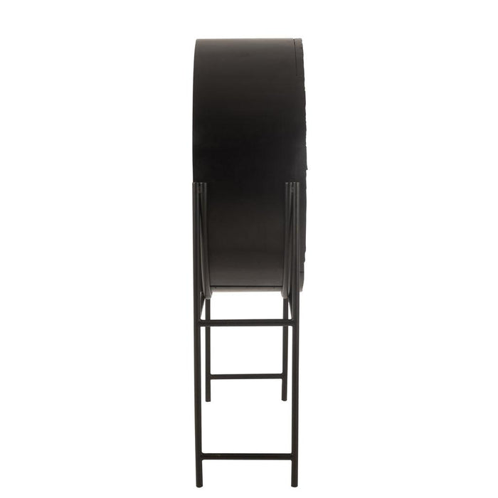 Lamp Zwart Metaal 38 cm Cabinet Bar-Lichtbronnen-J-Line