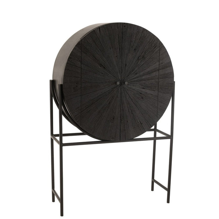 Lamp Zwart Metaal 38 cm Cabinet Bar-Lichtbronnen-J-Line