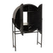 Lamp Zwart Metaal 38 cm Cabinet Bar-Tafellampen-J-Line