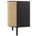 Lamp Zwart Mindi hout 46 cm-Tafellampen-J-Line