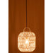 Hanglamp Lampenkap Cylinder Rotan Wit 32x32x49 cm-Hanglampen-J-Line