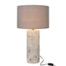 Lampenkap Grijs Kunststof L 42 cm-Hanglampen-J-Line