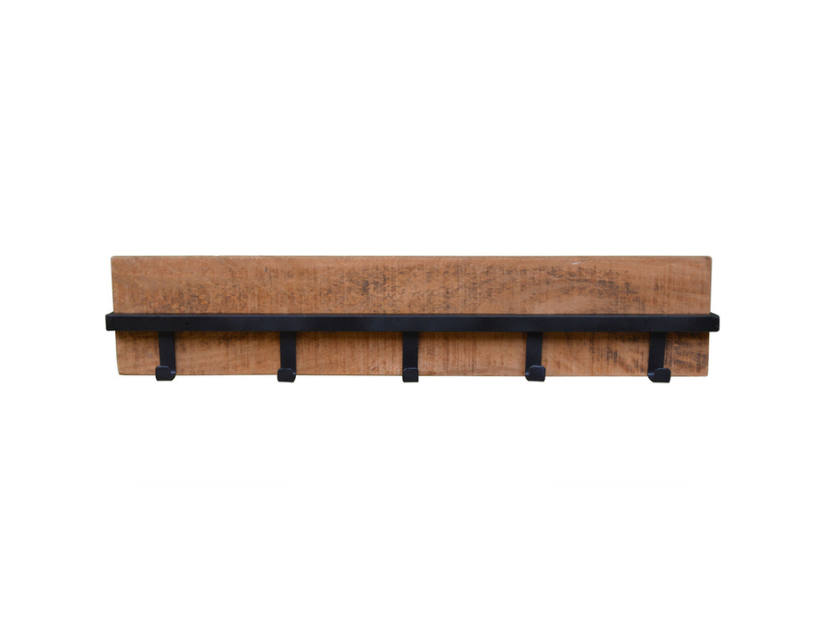 Lampenkap Mangohout Naturel hout 75 cm-Lampenkappen-Brix