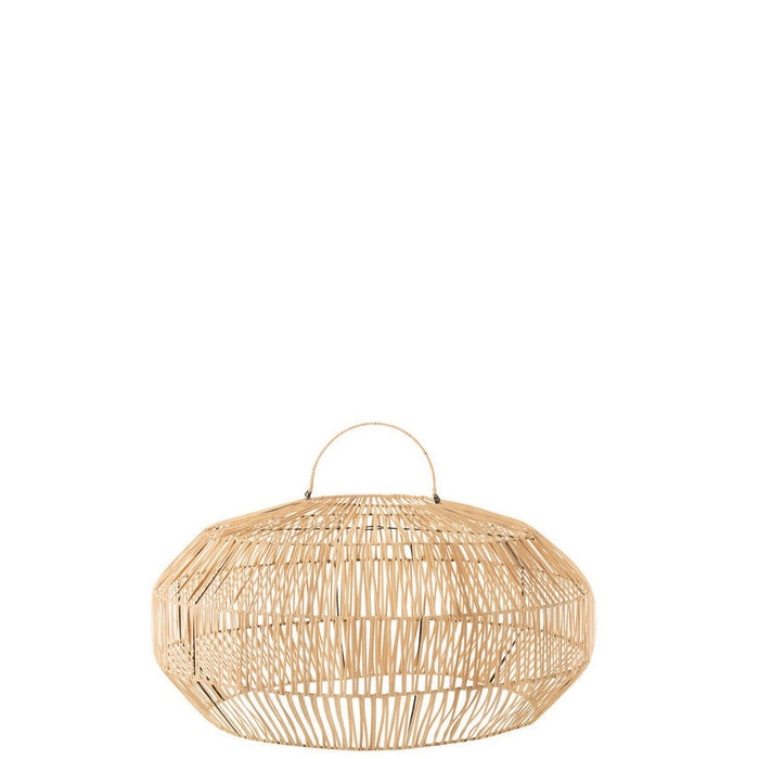 Hanglamp Lampenkap Naturel ijzer M 60 cm 60x60x42 cm-Hanglampen-J-Line