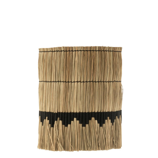 Hanglamp Lampenkap Zwart Gras L 45 cm 45x45x50 cm-Hanglampen-J-Line