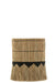 Hanglamp Lampenkap Zwart Gras S 30 cm 30x30x42 cm-Hanglampen-J-Line