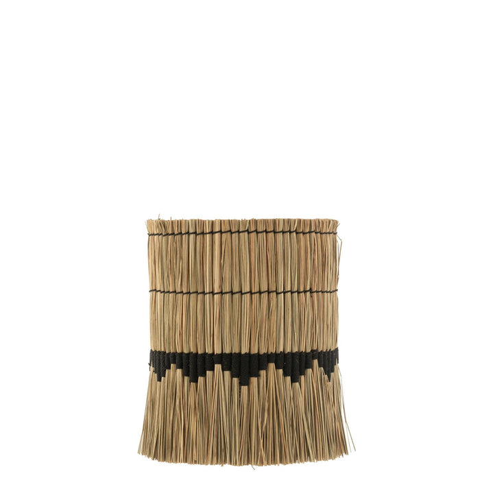 Hanglamp Lampenkap Zwart Gras S 30 cm 30x30x42 cm-Hanglampen-J-Line