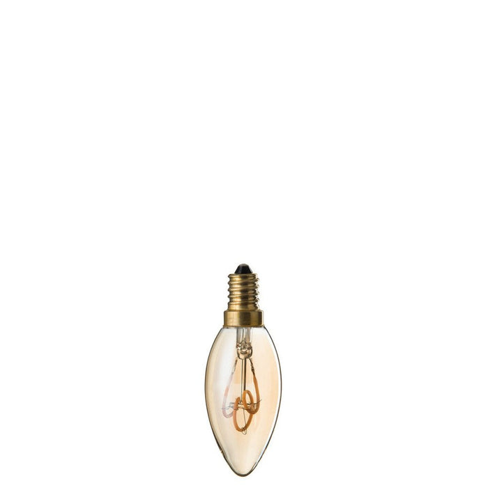 Lichtbron Amber Loops Transparant 4x4x10 cm-Lichtbronnen-J-Line