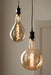 Lichtbron Amber Spiral Transparant 16x16x31 cm-Lichtbronnen-J-Line