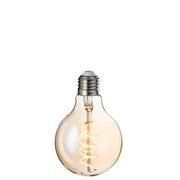 Lichtbron Amber Spiral Transparant 8x8x12 cm-Lichtbronnen-J-Line