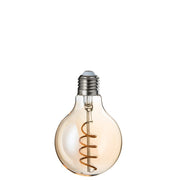 Lichtbron Amber Spiral Transparant 8x8x12 cm-Lichtbronnen-J-Line