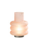 Lichtbron Rings Glas Roze 17 cm 17x17x24 cm-Lichtbronnen-J-Line