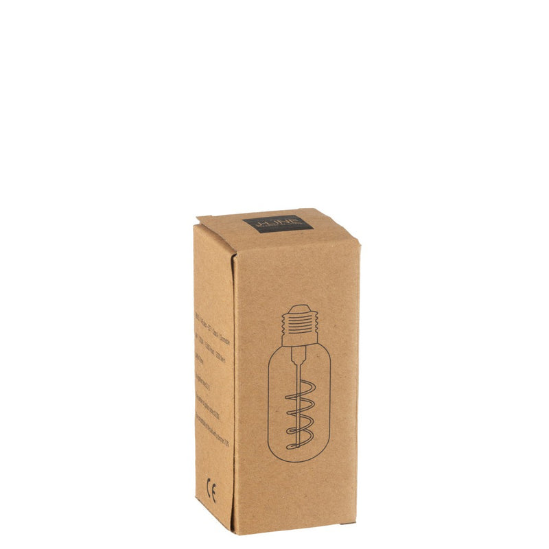 Lichtbron Spiral E27 Transparant 4x4x12 cm-Lichtbronnen-J-Line