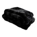 Linde Black Faux Fur Plaid In Giftbox 150 X 200 200x2x150-Plaid-PTMD