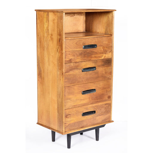 Livingfurn Ayleen 60cm - Naturel - Mangohout-Opbergkasten-Livingfurn