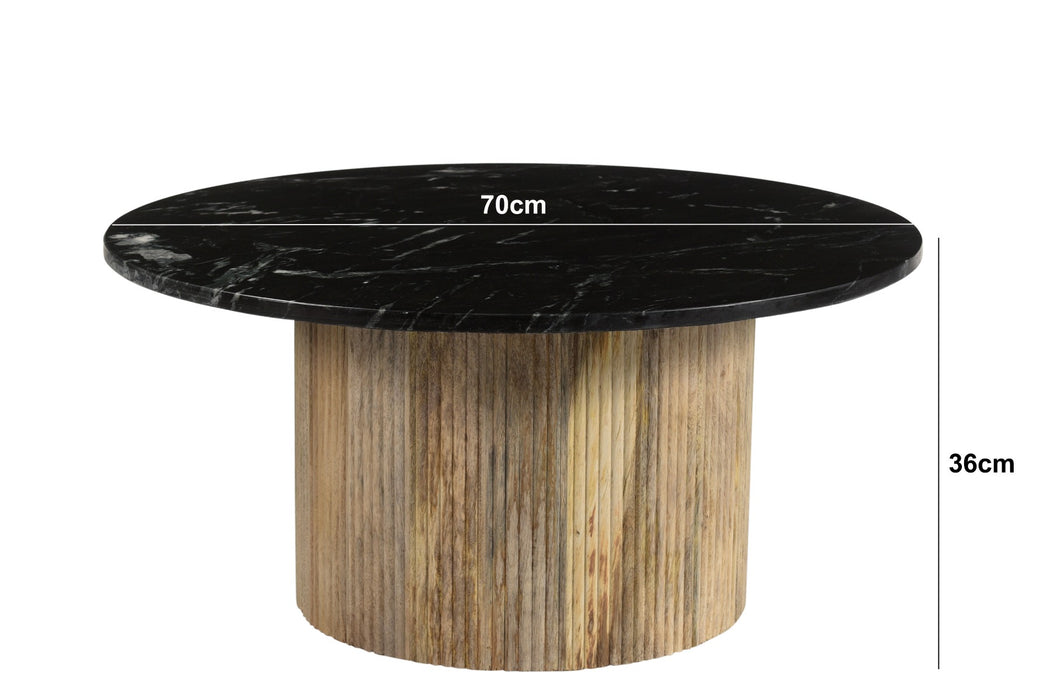 Livingfurn Brix Nova Black - Zwart - Metaal-Eettafels-Livingfurn