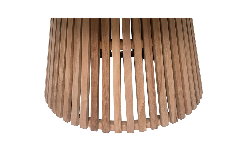 Livingfurn Cindo 120cm - Naturel - Hout-Decoratie & Accessoires-Livingfurn