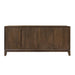 Livingfurn Cortez 190cm - Bruin - Mangohout-Dressoirs-Livingfurn