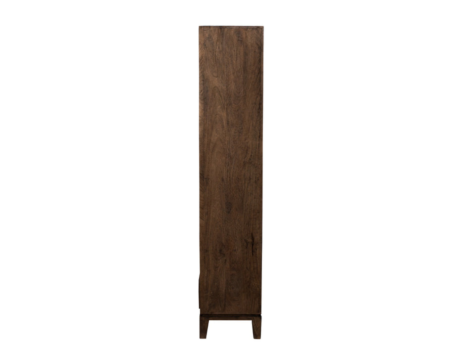 Livingfurn Cortez 83 cm - Bruin - Mangohout-Opbergkasten-Livingfurn