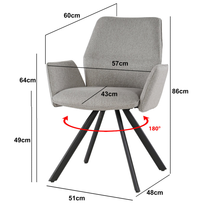 Livingfurn Diana Taupe - Grijs - Metaal-Decoratie & Accessoires-Livingfurn