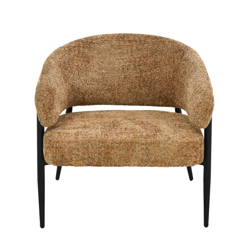 Livingfurn Dilan Venga Cognac - Geel - Metaal-Fauteuils-Livingfurn