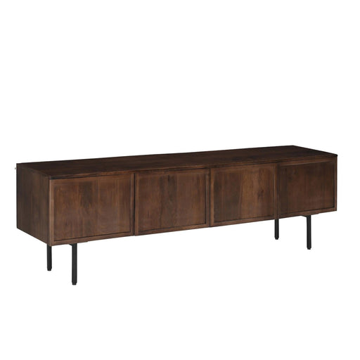 Livingfurn Elan Brown 180cm - Bruin - Metaal-Dressoirs-Livingfurn