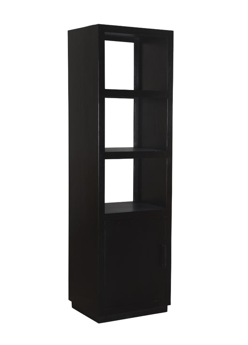 Livingfurn Jaxx Black 60cm - Zwart - Mangohout-Vakkenkasten-Livingfurn