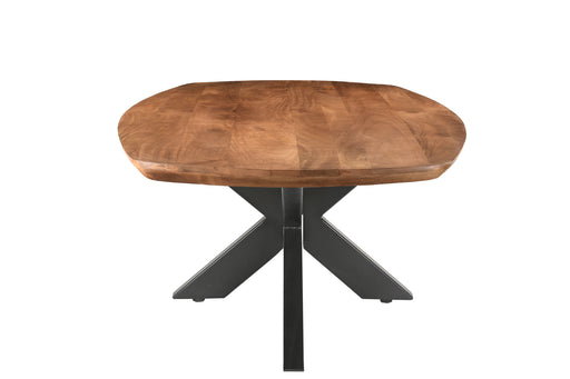 Livingfurn Jesper 120cm - Naturel - Metaal-Eettafels-Livingfurn