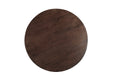 Livingfurn Jesper Round Brown 130cm - Naturel - Metaal-Eettafels-Livingfurn