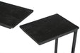 Livingfurn Jordy Norris Set of 2 - Zwart - Metaal-Eettafels-Livingfurn