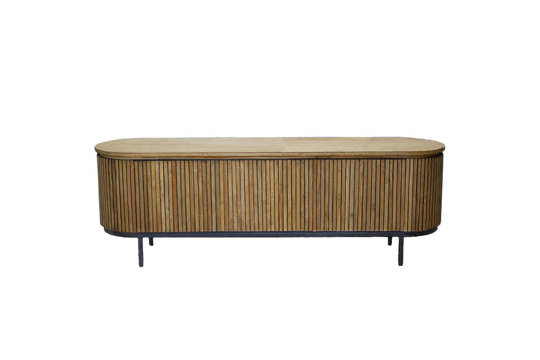 Livingfurn Lausanne 170cm - Naturel - Hout-Dressoirs-Livingfurn