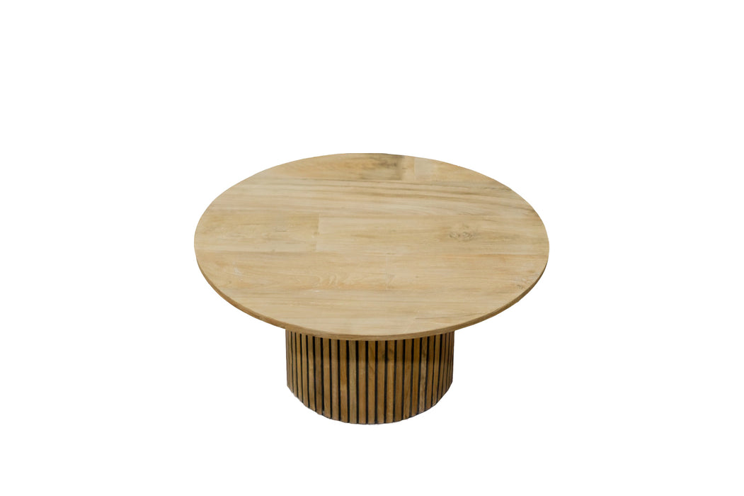 Livingfurn Lausanne 80cm - Naturel - Hout-Eettafels-Livingfurn