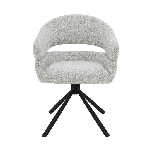 Livingfurn Linn Bisque Oasis - Beige - Metaal-Eetkamerstoelen-Livingfurn