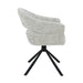 Livingfurn Linn Bisque Oasis - Beige - Metaal-Eetkamerstoelen-Livingfurn